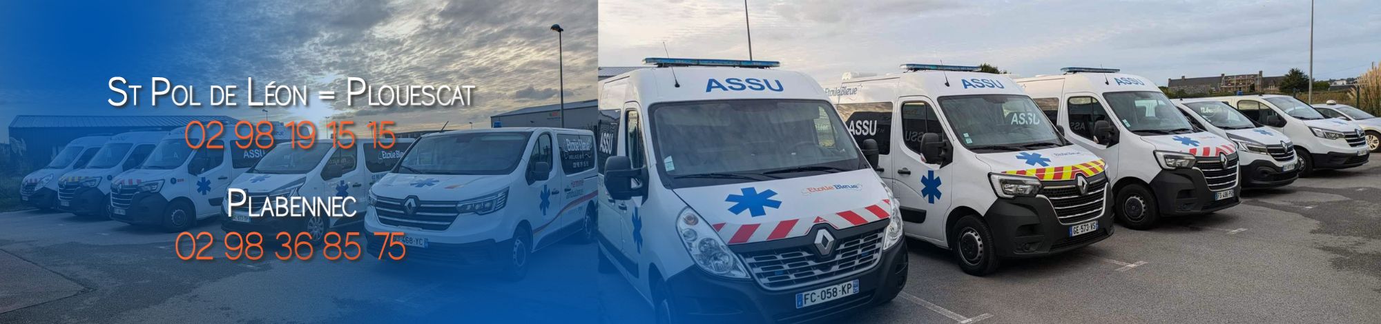 Ambulances et VSL à Saint-Pol-de-Léon, Plouescat et Plabennec en Finistère